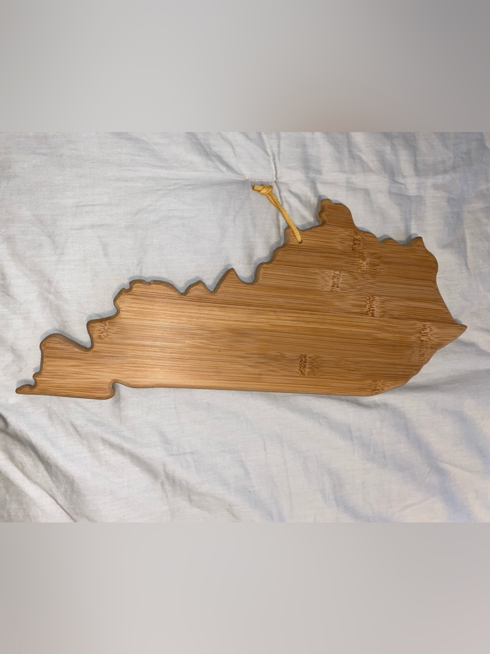 Bamboo State of Kentucky Shaped Serving/Charcuterie Board